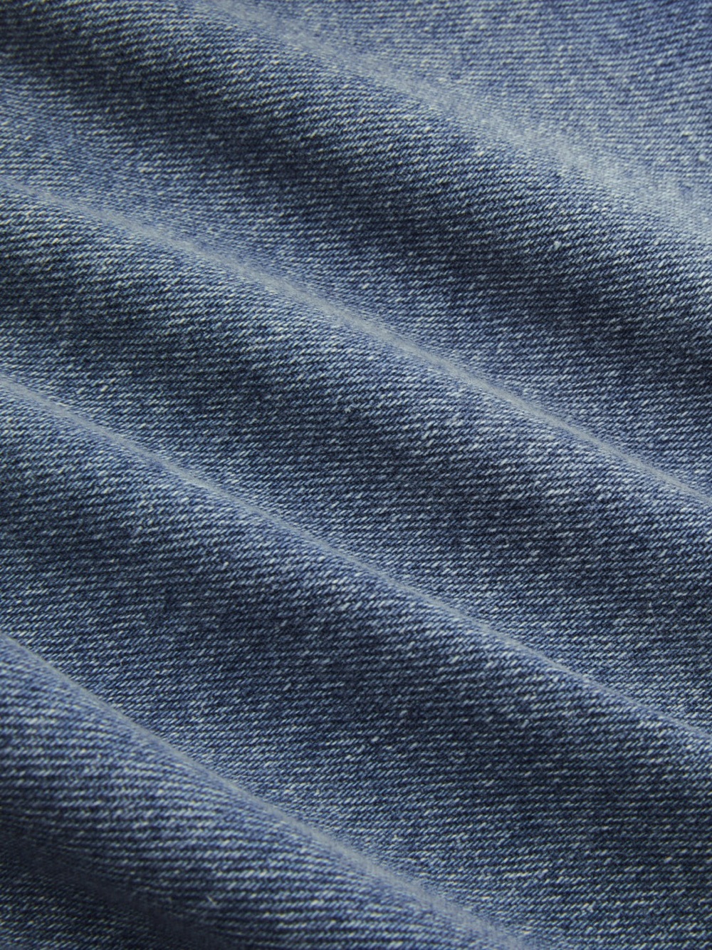 Commense Asymmetric Pleated Denim Mini Skirt - Picture 10 of 16